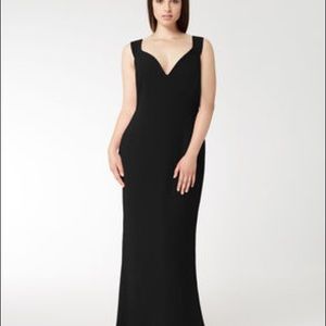 Marina Rinaldi’s Dorothy long black gown
